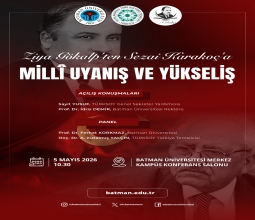 Üniversitemizde Ziya Gökalp ve Sezai Karakoç’u Anma Programı ...