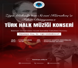 Üniversitemizde Ziya Gökalp ve Sezai Karakoç’u Anma Programı ...