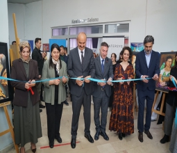 Üniversitemizde “Tarihler Arası Sentez” Sergisi...