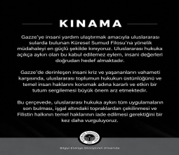 Üniversitemizin Küresel Sumud Filosu’na Yönelik Müdaheleye Karşı Kınama Mesajı ...