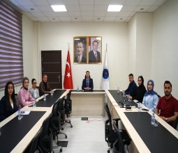 Rektörümüz Prof. Dr. İdris Demir, Dezenformasyonla Mücadele Topluluğunu Kabul Etti...