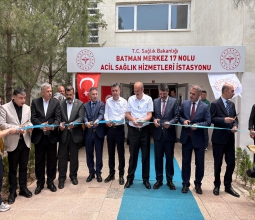 Üniversitemiz Batı Raman Kampüsünde Acil Sağlık Hizmetleri İstasyonu Hizmete Açıldı...
