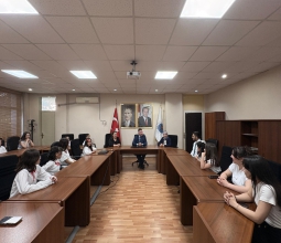 Rektörümüz Prof. Dr. İdris Demir, Çocuk ve Gençleri Makamında Ağırladı...