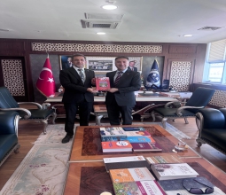 Rektörümüz Prof. Dr. İdris Demir’den Şırnak Üniversitesi Rektörü Prof. Dr. Abdurrahim...