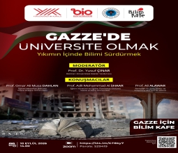 Üniversitemizden Gazze İle Akademik Dayanışma: “Gazze’de Üniversite Olmak”...