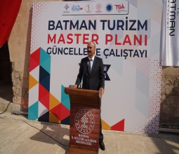 Rektörümüz Prof. Dr. İdris Demir, Batman Turizm Master Planı Güncelleme Çalıştayına...