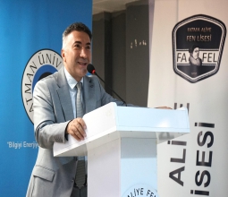 Rektörümüz Prof. Dr. İdris Demir Fatma Aliye Fen Lisesinde Öğrencilerle Bir...