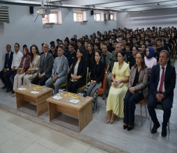 Rektörümüz Prof. Dr. İdris Demir Fatma Aliye Fen Lisesinde Öğrencilerle Bir...