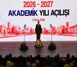 Rektörümüz Prof. Dr. İdris Demir, 2026-2027 Yükseköğretim Akademik Yılı Açılış Törenine...