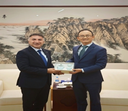 Rektörümüz Prof. Dr. İdris Demir’den Çin Halk Cumhuriyeti Ankara Büyükelçisi Jiang...
