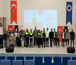 Üniversitemizde “Güvenli Motosiklet Kullanımı” Etkinliği Düzenlendi...