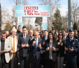 Tek Ses Tek Yürek Kampanyasına Üniversitemizden Destek...