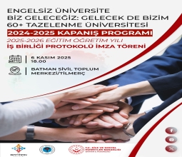 Sosyal Sorumluluk Projelerinde Kapanış Programı ve Yeni Dönem Protokol İmza Töreni...