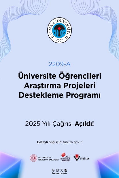 Üniversitemiz Öğrencileri Araştırma Projeleri Destekleme Programı