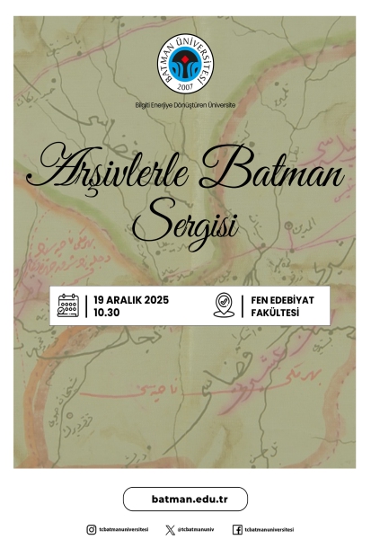 Arşivlerle Batman Sergisi