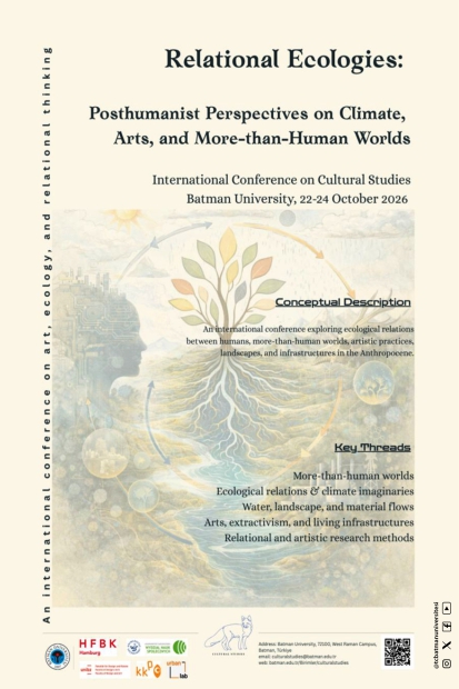 Relational Ecologies: International Conference on Cultural Studies
