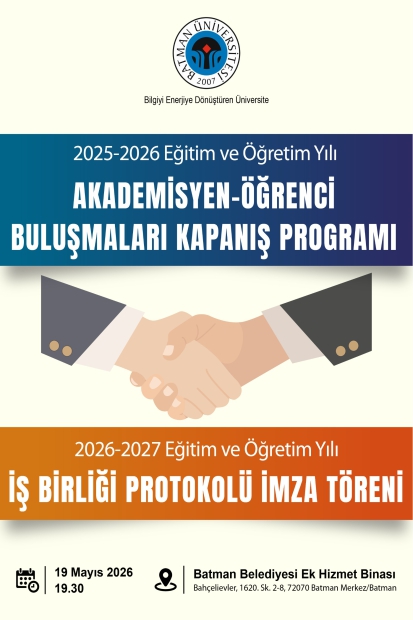 Akademisyen Öğrenci Buluşmaları Kapanış Programı