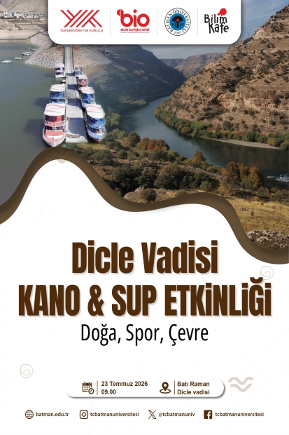 Dicle Vadisi Kano & Sup Etkinliği