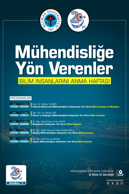 Mühendisliğe Yön Verenler