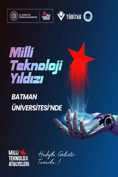 Milli Teknoloji Yıldızı Üniversitemizde