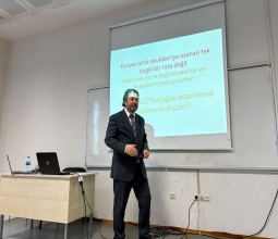 Fakültemizde Konferans Etkinliği...