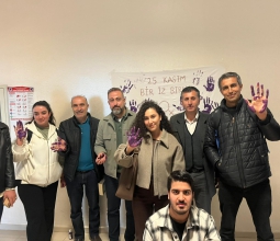 Siyaset Bilimi ve Kamu Yönetimi öğrencilerimiz, 25 Kasım Kadına Yönelik Şiddete...