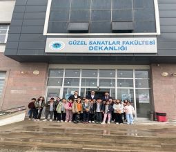 Dicle İlkokulu Öğrencilerinden Fakültemize Ziyaret...