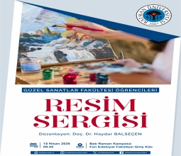 Güzel Sanatlar Fakültesi Öğrencileri Resim Sergisi...