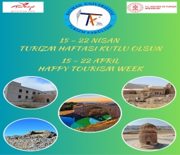 15-22 Nisan Turizm Haftamız Kutlu Olsun!...