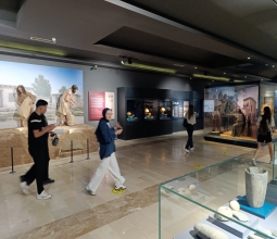 Turizm Rehberliği Bölümü 4. sınıf öğrencileri, Doç. Dr. Mustafa DOĞAN'ın yürütücüsü...