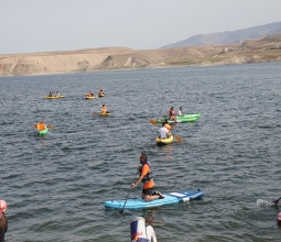 Öğrenciler Hasankeyf’te Kano ve SUP Etkinliğinde Buluştu...