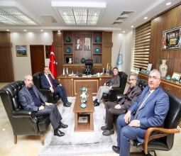 Üniversitemiz Rektörü Prof. Dr. İdris Demir, Bitlis Eren Üniversitesi Rektörü Prof....