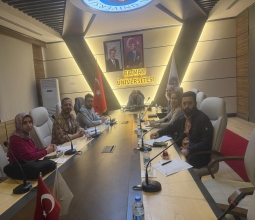 Üniversitemizde Kalite Üst Komisyonu Toplantısı Gerçekleştirildi...