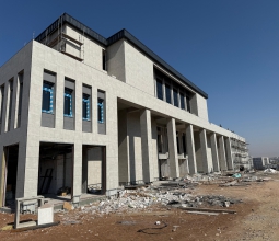 Üniversitemizde Diş Hekimliği Fakültesi İnşaatında Sona Doğru...