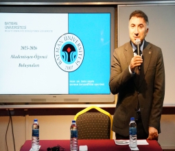 Dr. Ayten Canalp ve Rektör Prof. Dr. İdris Demir Kozluk Şehit...