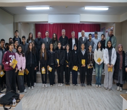 Rektör Prof. Dr. İdris Demir ve Mevlevi Postnişini Nezih Çetin, Mevlana...