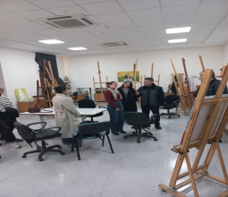 Rektör Prof. Dr. İdris Demir’den Müzik ve Resim Atölyelerinde Çalışma Yapan...