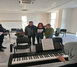 Rektör Prof. Dr. İdris Demir’den Müzik ve Resim Atölyelerinde Çalışma Yapan...