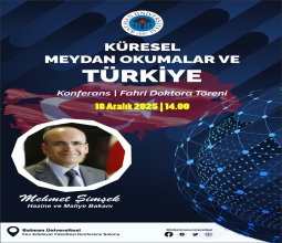 Hazine ve Maliye Bakanı Mehmet Şimşek Batman’a Geliyor...