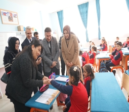 Üniversitemiz Öğrencilerinden Kıbrıs Şehitleri İlkokulu Öğrencilerine Anlamlı Destek...