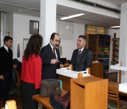 Rektör Prof. Dr. Demir, Türk Tarih Kurumu Başkanı Prof. Dr. Özgen’i...