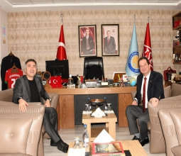 Rektör Prof. Dr. İdris Demir’den, Dicle Üniversitesi Rektörü Prof. Dr. Kamuran...