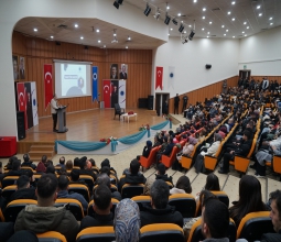 Üniversitemizde “Vaktin Nakdi” Konferansı Gerçekleştirildi...