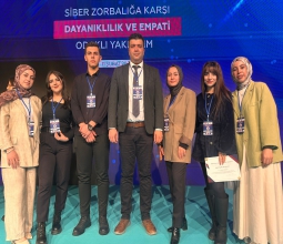 Üniversitemizin Paydaşı Olduğu Siber Zorbalığa Karşı Empati Odaklı Çalıştay Tamamlandı...