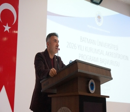 Üniversitemizde Kurumsal Akreditasyon Programı (KAP) Bilgilendirme Toplantısı Gerçekleştirildi...