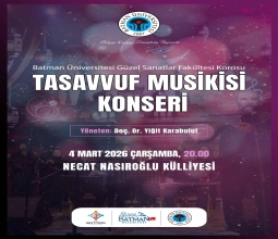 Üniversitemizden “Tasavvuf Musikisi Konseri”...