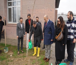 Ceviz Fidanları Toprakla Buluştu...