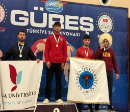 Üniversitemiz Öğrencileri Güreş Şampiyonasına Damga Vurdu...