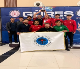 Üniversitemiz Öğrencileri Güreş Şampiyonasına Damga Vurdu...