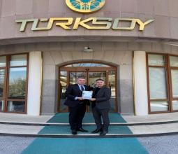 Rektörümüz Prof. Dr. Demir’den TÜRKSOY Türkiye Temsilcisi Yalçın’a Ziyaret ...